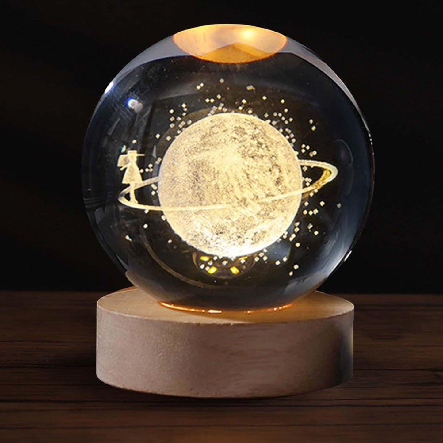 GALAXY CRYSTAL BALL NIGHT LIGHT
